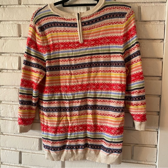 Talbots Fair Isle Wool Sweater Crewneck - Picture 6 of 6